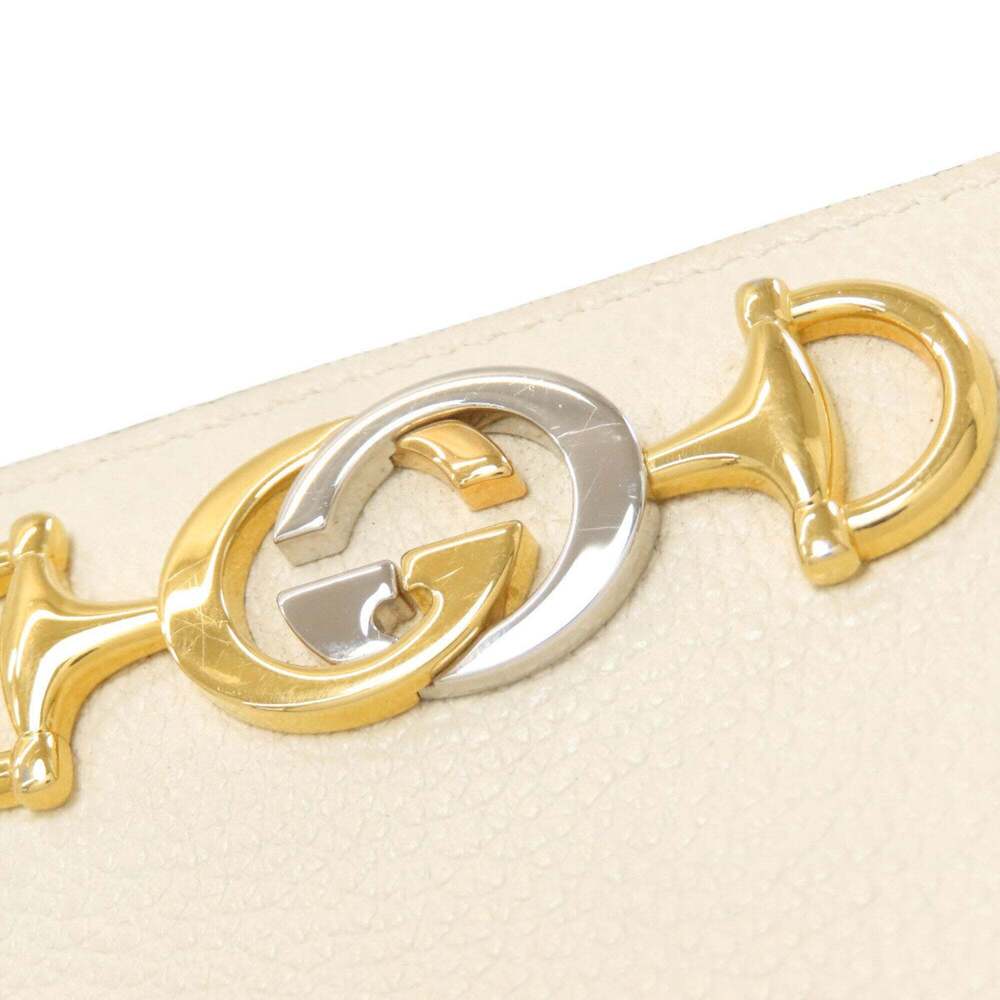 Gucci 570661 Zumi Long Wallet Leather Women's GUCCI - Picture 16 of 16